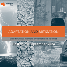 Adaptation & Mitigation: New Innovation & Venturing Opportunities for a 2° World